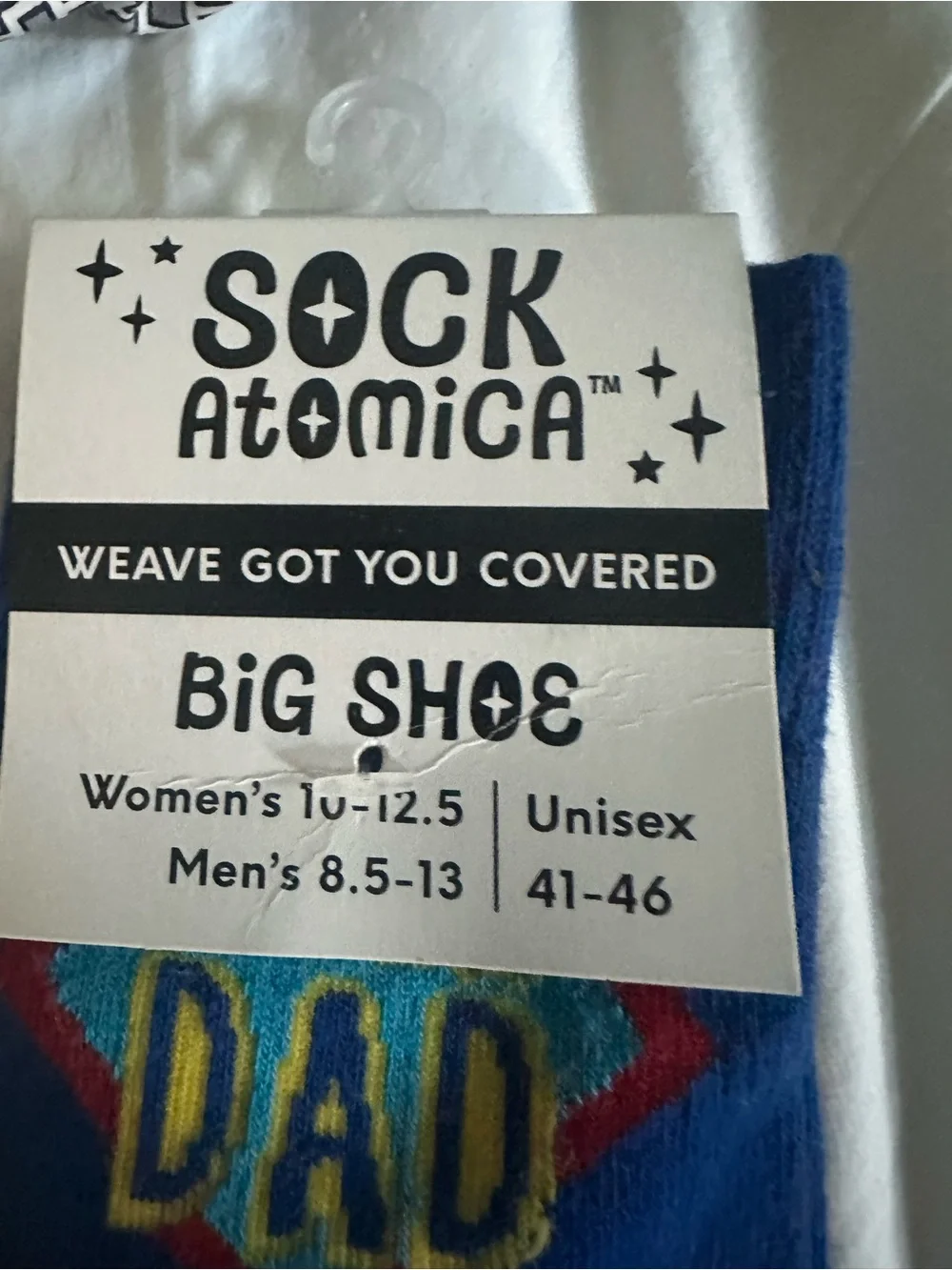 Sock atomica new tags